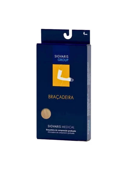 Braçadeira até a Mão com Polegar 30-40mmHg Alta Compressão Sigvaris P3
