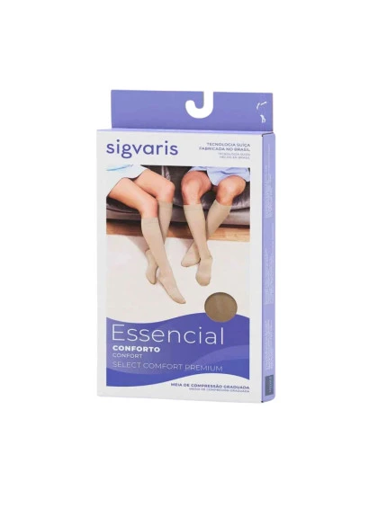 Meia de Compressão 3/4 Sigvaris Select Comfort 30-40 mmHg M2