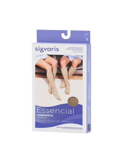 Meia de Compressão 3/4 Sigvaris Select Comfort 30-40 mmHg M3