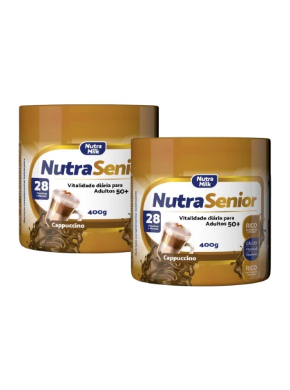 Nutra Senior Adulto 50+ Kit 2 Unidades Complemento Alimentar 400g - Sem Sabor