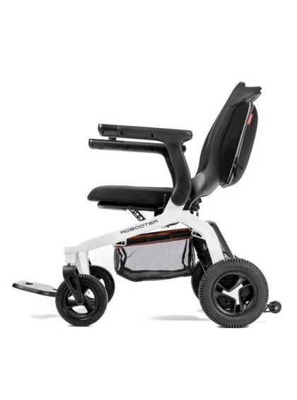 Cadeira De Rodas Motorizada Compacta Slim Branco Lite