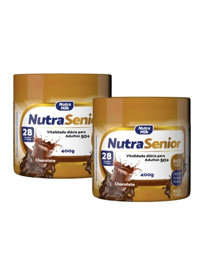 Nutra Senior Adulto 50+ Kit 2 Unidades Complemento Alimentar 400g 