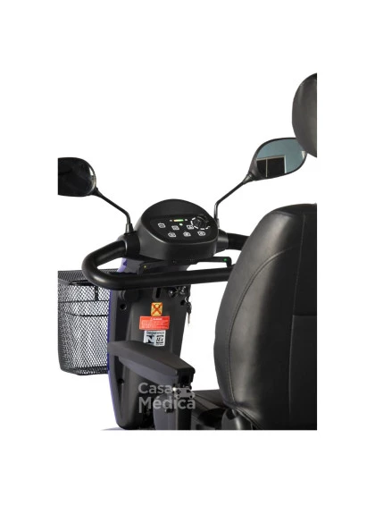 Scooter Scott XL até 181kg na cor Azul Metálico da marca Ottobock
