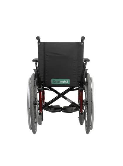 Cadeira de Rodas Dobravel MA3E 42cm Cereja Ortomobil
