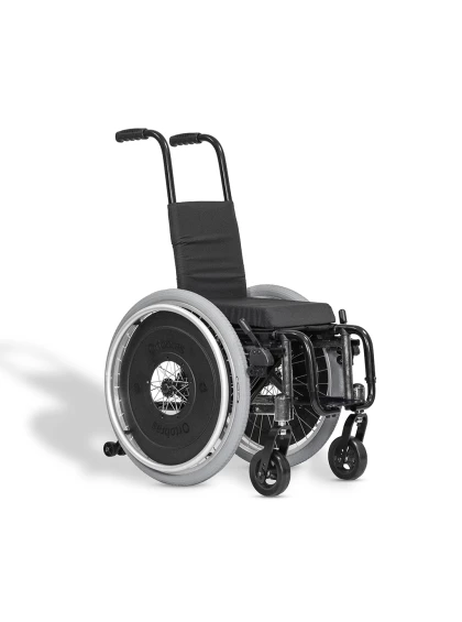Cadeira de Rodas Infantil Mini K Assento 34cm Grafite Ortobras