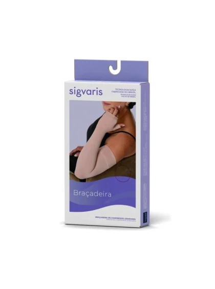 Braçadeira até a Mão com Polegar 30-40mmHg Alta Compressão Sigvaris P3