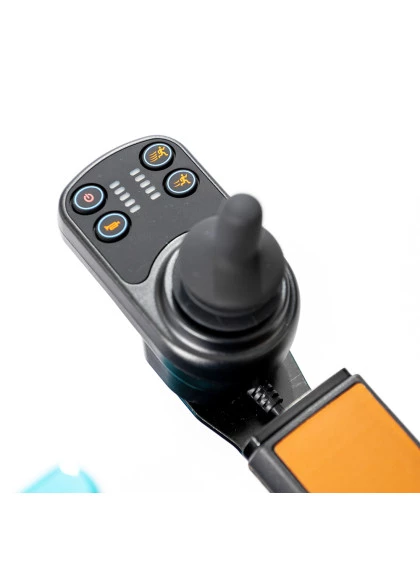 Cadeira De Rodas Motorizada Compacta Slim PretaPower Lite