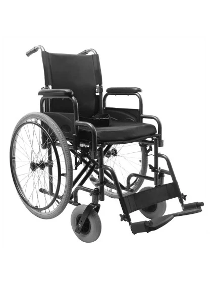 Cadeira de Rodas em Aço Carbono Dobrável D400 44cm Dellamed