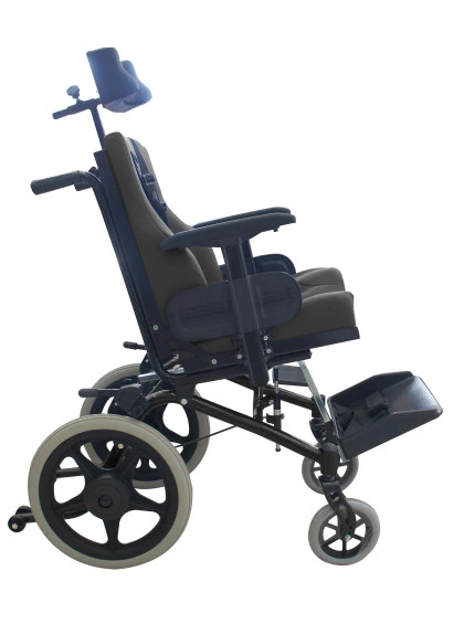 Cadeira de Rodas Conforma Tilt com Apoio Postural 30cm Preto Ortobras