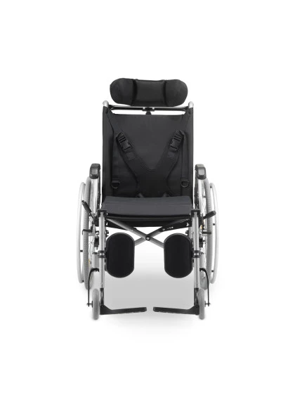 Cadeira de Rodas Tetra Reclinável com Encosto e Cinto até 130 Kg D700- 40cm - Dellamed