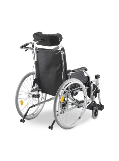 Cadeira de Rodas Tetra Reclinável com Encosto e Cinto até 130 Kg D700 - 48cm - Dellamed