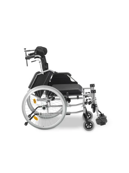 Cadeira de Rodas Tetra Reclinável com Encosto e Cinto até 130 Kg D700- 40cm - Dellamed