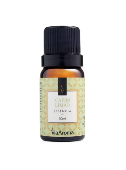 Essência Aromatizante para Aromatizador Elétrico 10ml Capim Limão Via Aroma