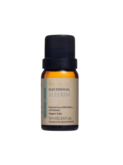 Óleo Essencial Aromaterapia 10ml Alecrim Via Aroma