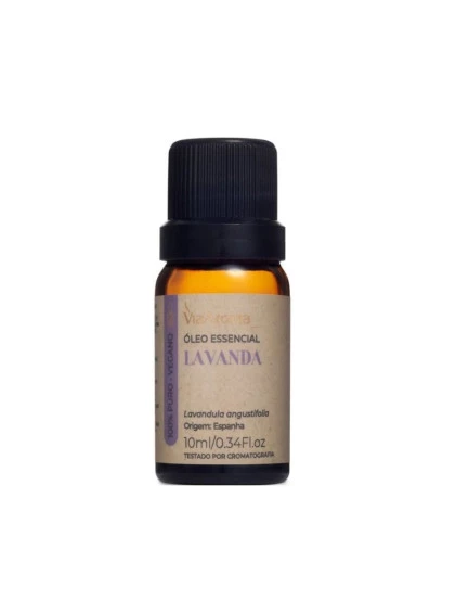 Óleo Essencial Aromaterapia 10ml Lavanda Via Aroma