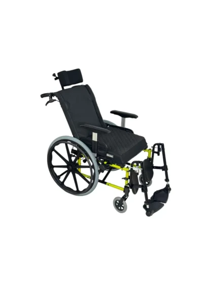 Cadeira Rodas Avd Alum Reclinavel 42Cm Verde Oliva Ortobras 