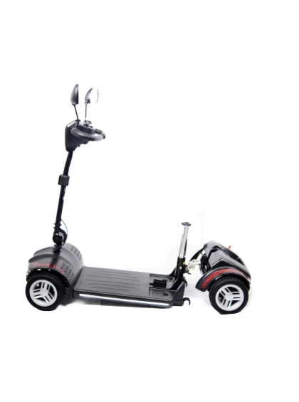 Cadeira de Rodas Motorizada Scooter Elétrica Dobrável até 136kg - Vermelha