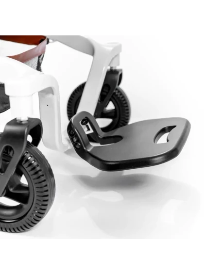 Cadeira De Rodas Motorizada Compacta Slim Branco Lite