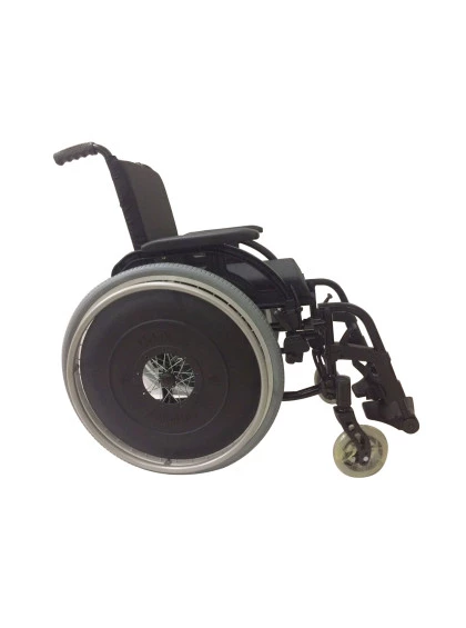 Cadeira de Rodas K3 Alumínio Pés Removíveis 44cm Azul Glacial Ortobras