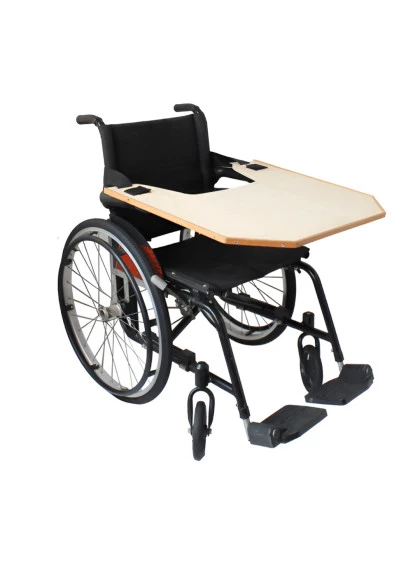 Mesa de Atividade e Refeição para Cadeira de Rodas Universal - M - Longevitech