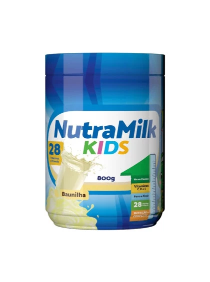 Nutra Milk Kids Complemento Alimentar Infantil 800g - Chocolate