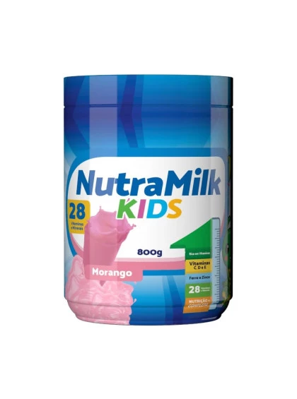 Nutra Milk Kids Complemento Alimentar Infantil 800g - Chocolate
