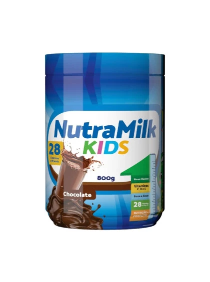 Nutra Milk Kids Complemento Alimentar Infantil 800g - Chocolate