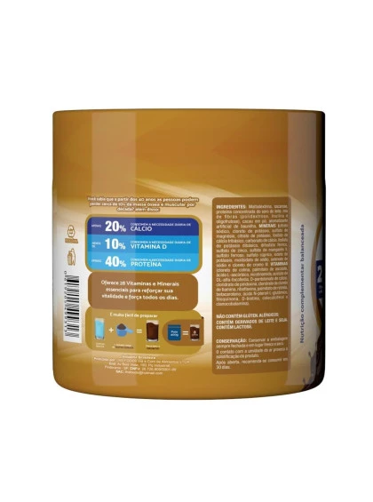 Nutra Senior Adulto 50+ Kit 3 Unidades Complemento Alimentar 400g - Sem Sabor 