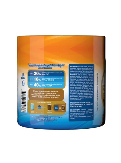 Nutra Senior Adulto 50+ Diabetics Care Zero Açucar 400g - Cappuccino
