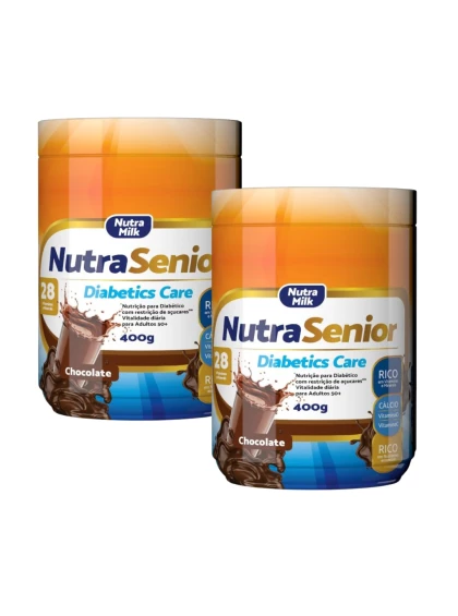 Nutra Senior Adulto 50+ Diabetics Care Zero Açucar 800g - Chocolate