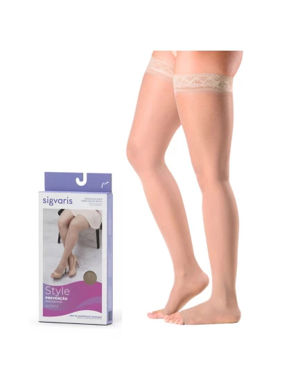 Meia de Compressão Meia Coxa Sigvaris Audace 15-20 mmHg (1) 