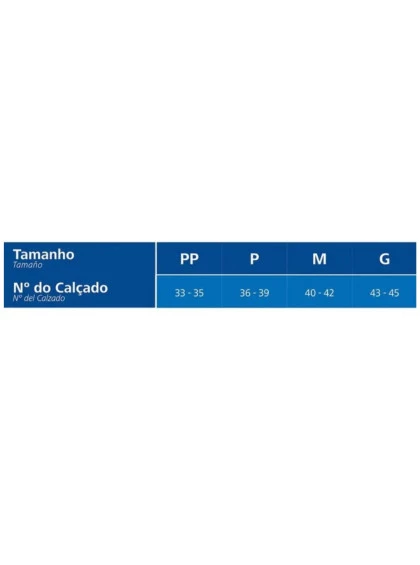 Meia de Compressão 3/4 Pró 15-20 mmHg Preta P Sigvaris