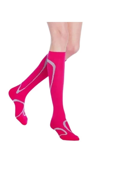 Meia Esportiva Performance 20/30mmHg AD Panturrilha Rosa Sigvaris M3