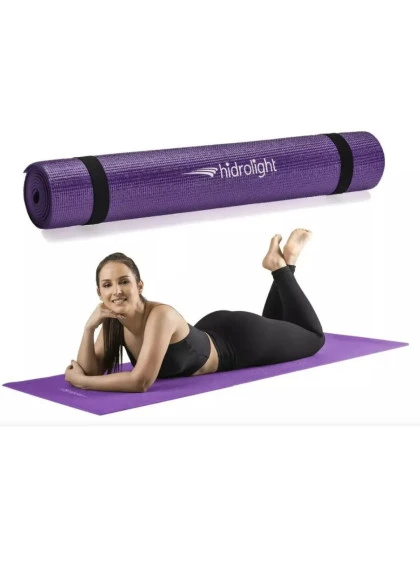 Tapete de Yoga e Exercicios Roxa Hidrolight