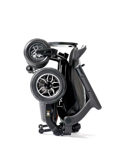 Cadeira De Rodas Motorizada Compacta Slim PretaPower Lite