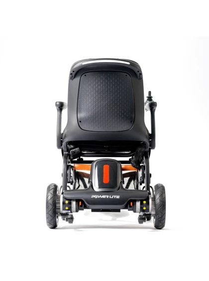Cadeira De Rodas Motorizada Compacta Slim PretaPower Lite