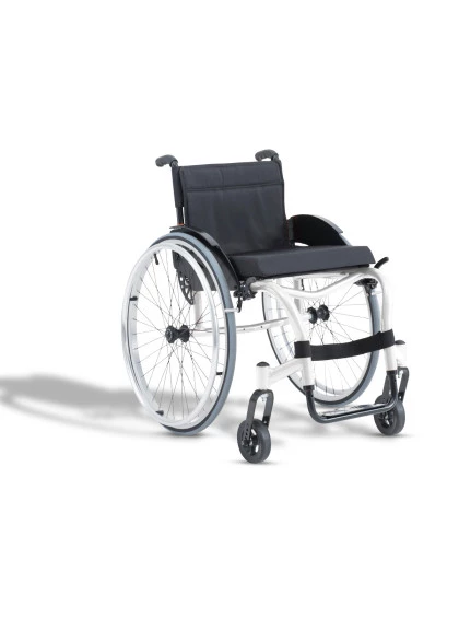 Cadeira de Rodas Monobloco Star Lite 45cm Branca Ortobras