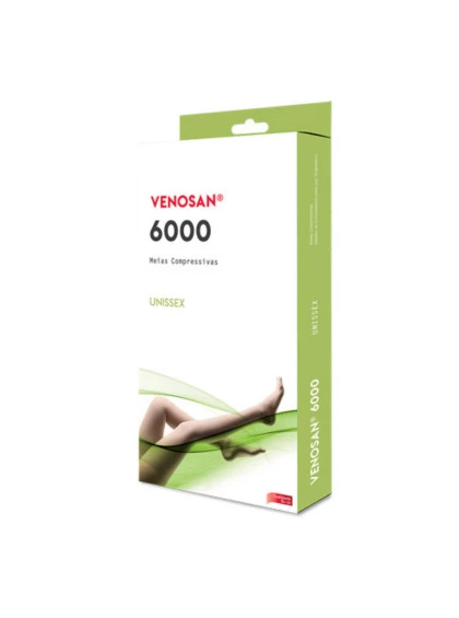 Meia de Compressão 3/4 Venosan 6000 20-30 mmHg Bege G
