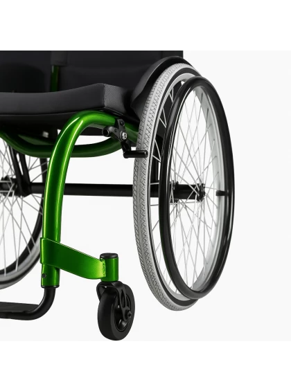 Cadeira de Rodas Monobloco em Alumínio New One - Smart - Verde- 44x44x38 cm