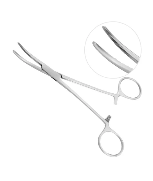 Pinça Kocher Curva Professional 
