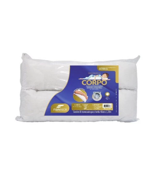 Travesseiro De Corpo Anatomic 40x130cm Fibrasca