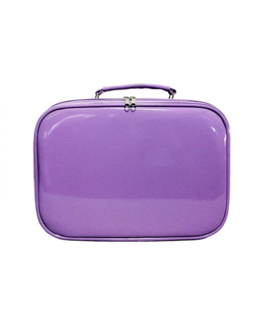 Maleta Médica Acadêmica Sintético Verniz Roxo Pinton
