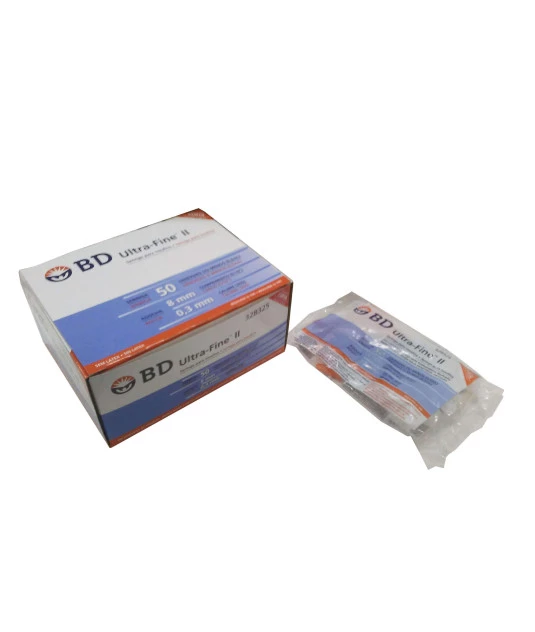 Seringa Ultra Fine U-50 8,0x0,33 com 10 und BD