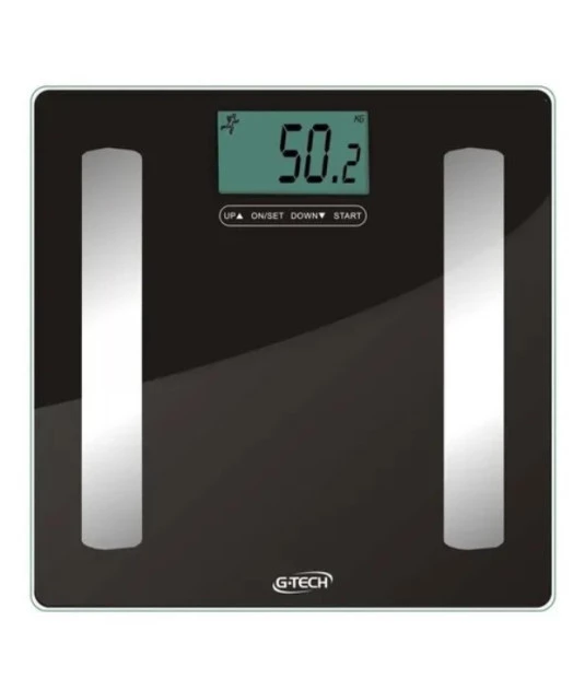 Balança Corporal Digital G-Tech Glass Pro Preta até 150 kg