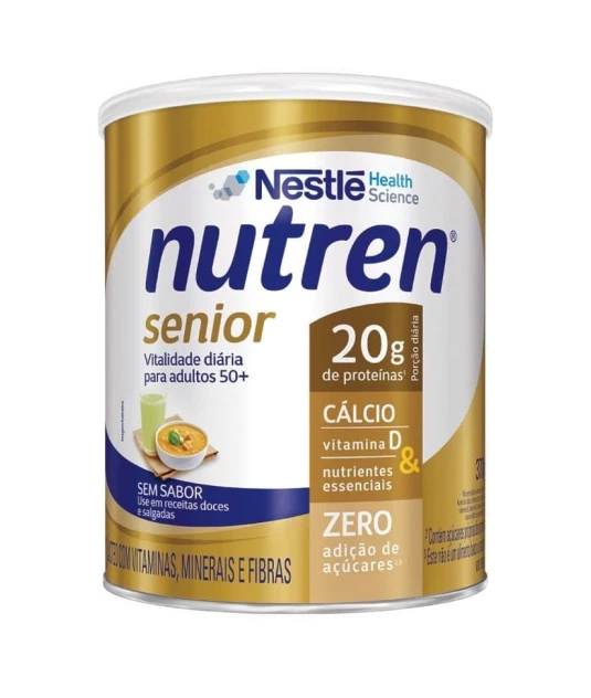 Nutren Senior 370g S/ Sabor Nestle 