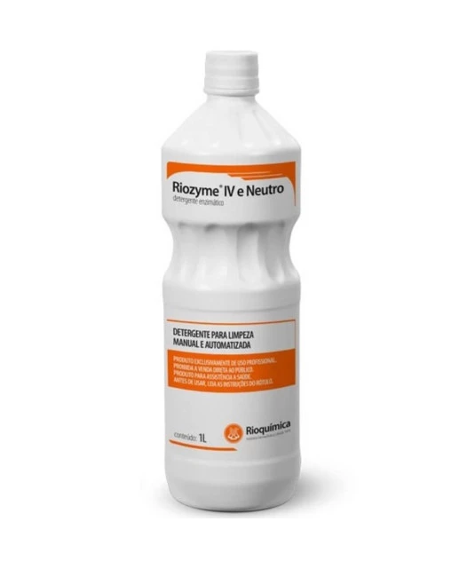 Detergente Enzimático Riozyme IV Enzimas e Neutro 1000ml 