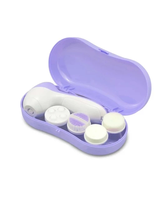 Massageador Facial Kit Spa HC 180 Lilás Multilaser