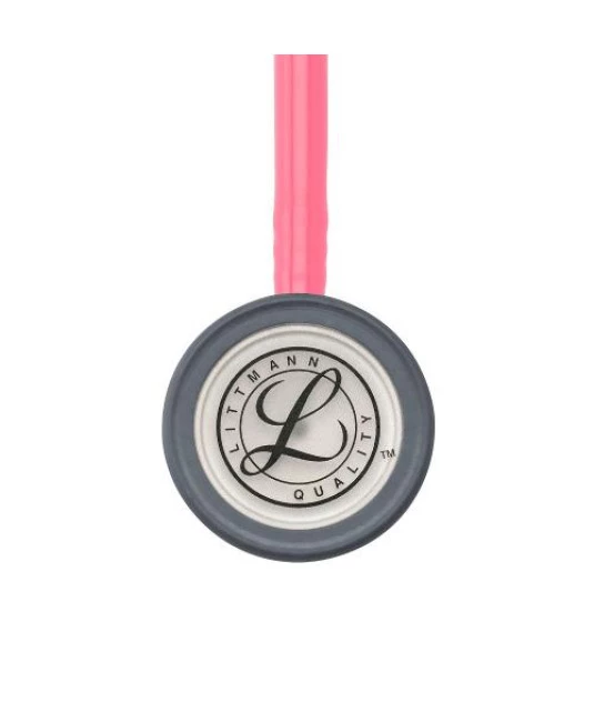 Estetoscópio Littmann Classic III Adulto Rosa Pérola