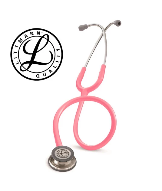 Estetoscópio Littmann Classic III Adulto Rosa Pérola