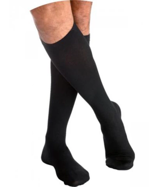 Meia 282F 20/30 Algodão Comfort Normal Preta Sigvaris